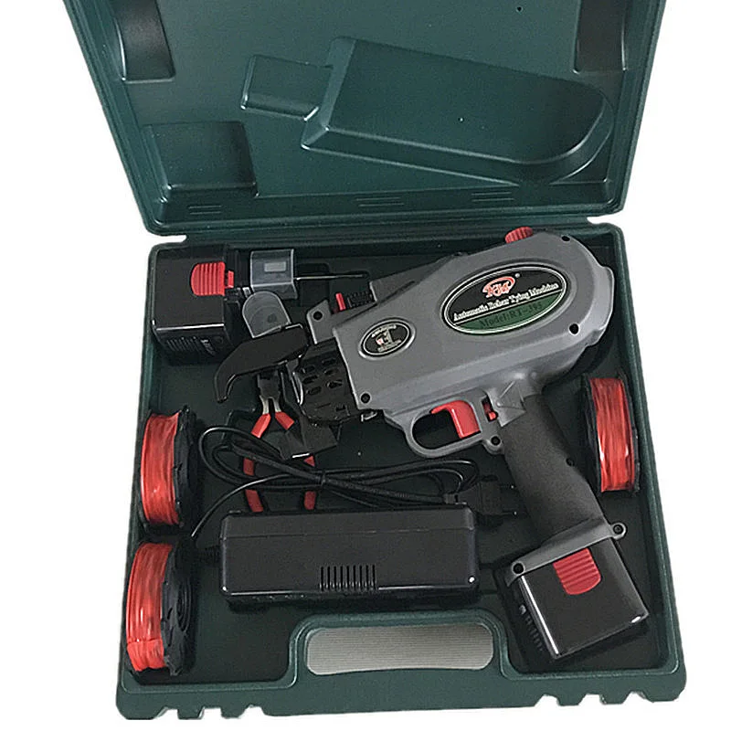 Automatic Cordless Rechargeable Lithium Battery Electric Rebar Tying Machine Tool Set For Building Project Rebar Tier
