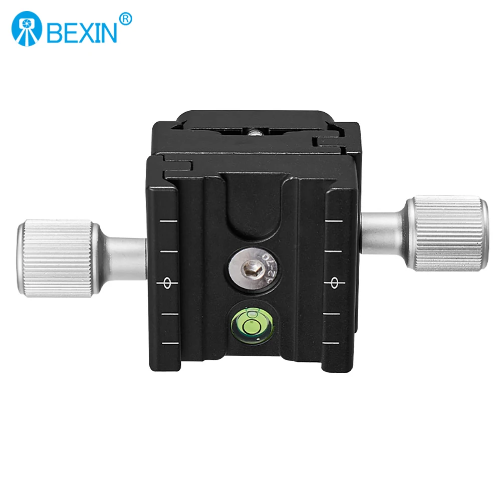 BEXIN QR-50B Camera clamp Quick Release Plate Adapter Mount General Quick Clip Slide Clamp for Release Plate Dslr Camera Tripod