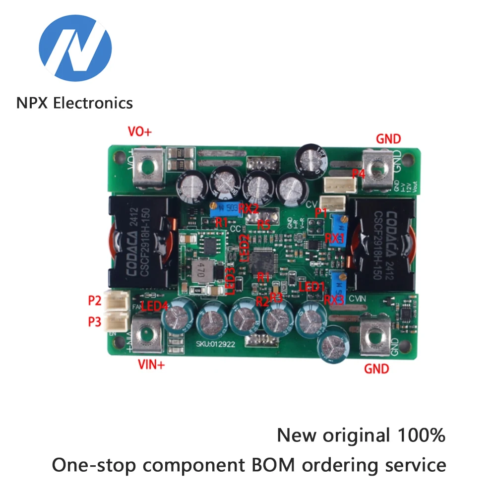 

DC-DC voltage reduction power module, with a high voltage of 140V, maintaining a constant voltage and current of 1500W.