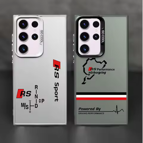 Sports Au-RS Power DI Soft Cover Phone Case for Samsung Galaxy S24 FE Note 20 Ultra S21 S22 Ultra S23 S20 S25 S22 Plus S25Ultra