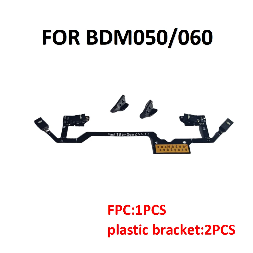 Das GearZ PS5 V2 Smart Mouse Triggers Kit ist kompatibel mit den flexiblen Leiterplatten BDM030, BDM040, BDM050 und BDM060. – Detail 4