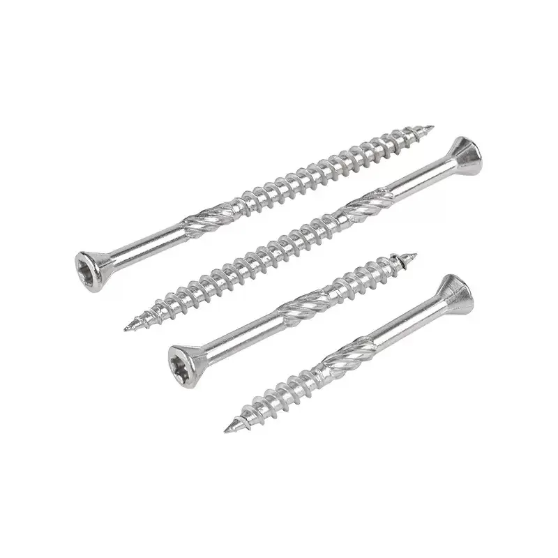 

20pcs Pieces of Stainless Steel Self-tapping Deck Wood Screws for Decking, Fence Assembly, Outdoor Wood Installation Torx Slot