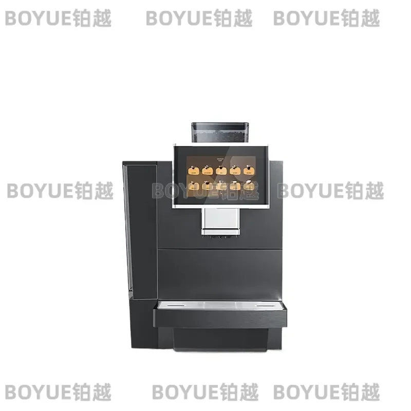 Commercial Automatic Coffee Machine Integrated Grinding Extraction 6L Water Tank Office Espresso American Style Brewer