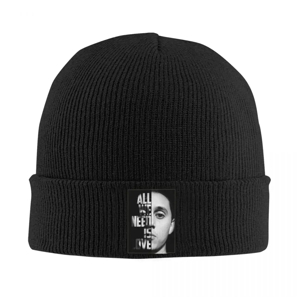 

CANSERBERO-TYRONE JOSE GONZALEZ Knitted Bonnet Caps 100% Cotton Fashion Keep Warm Hats