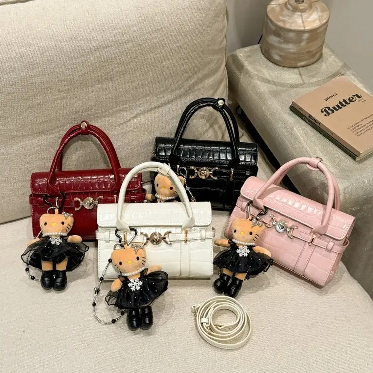 

Новая элегантная и высококачественная сумка с крокодиловым узором 2026 года: модная, универсальная, для повседневного использования, вместительная сумка-мессенджер/тоут