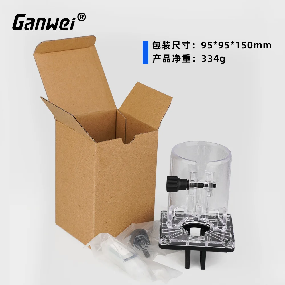 أداة قطع فتحة Ganwei لأداة تشذيب التوجيه + لقمة مستقيمة إضافية 1/4 × 11 × 30 مم، لآلة التشذيب بقطر 65 مم