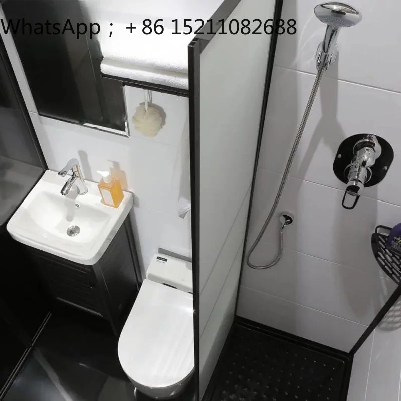 SCY integrated shower room mobile toilet household rural simple integrated partition bathroom