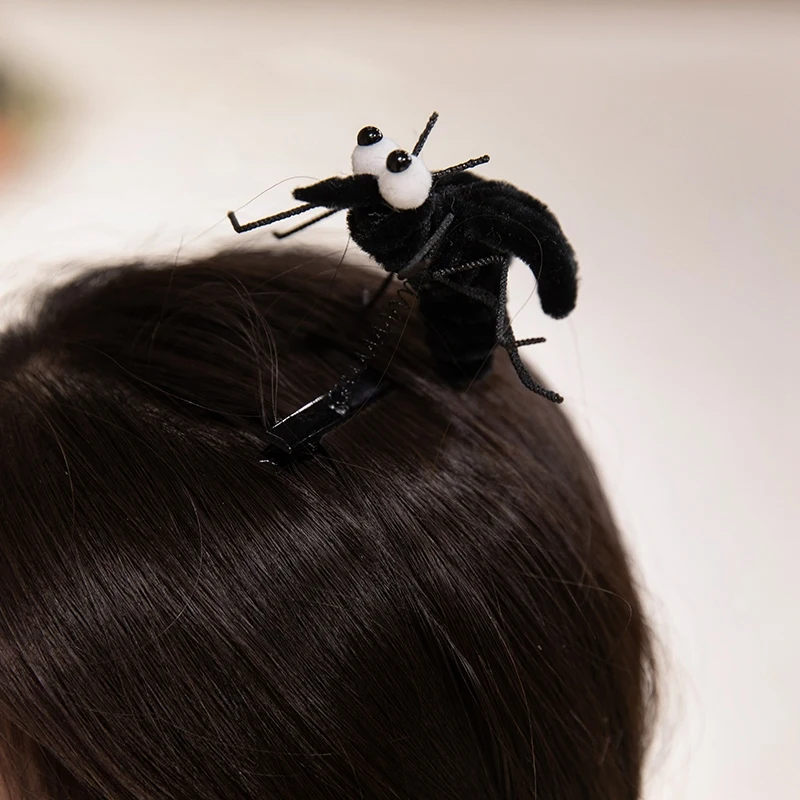 1 Stück simuliert ‌ Mückenspule ‌ Haarspange Plüschtiere Weiche gefüllte Insecta-Puppe ‌ Mückenspule Plüsch ‌ Haarspange – Detail 11