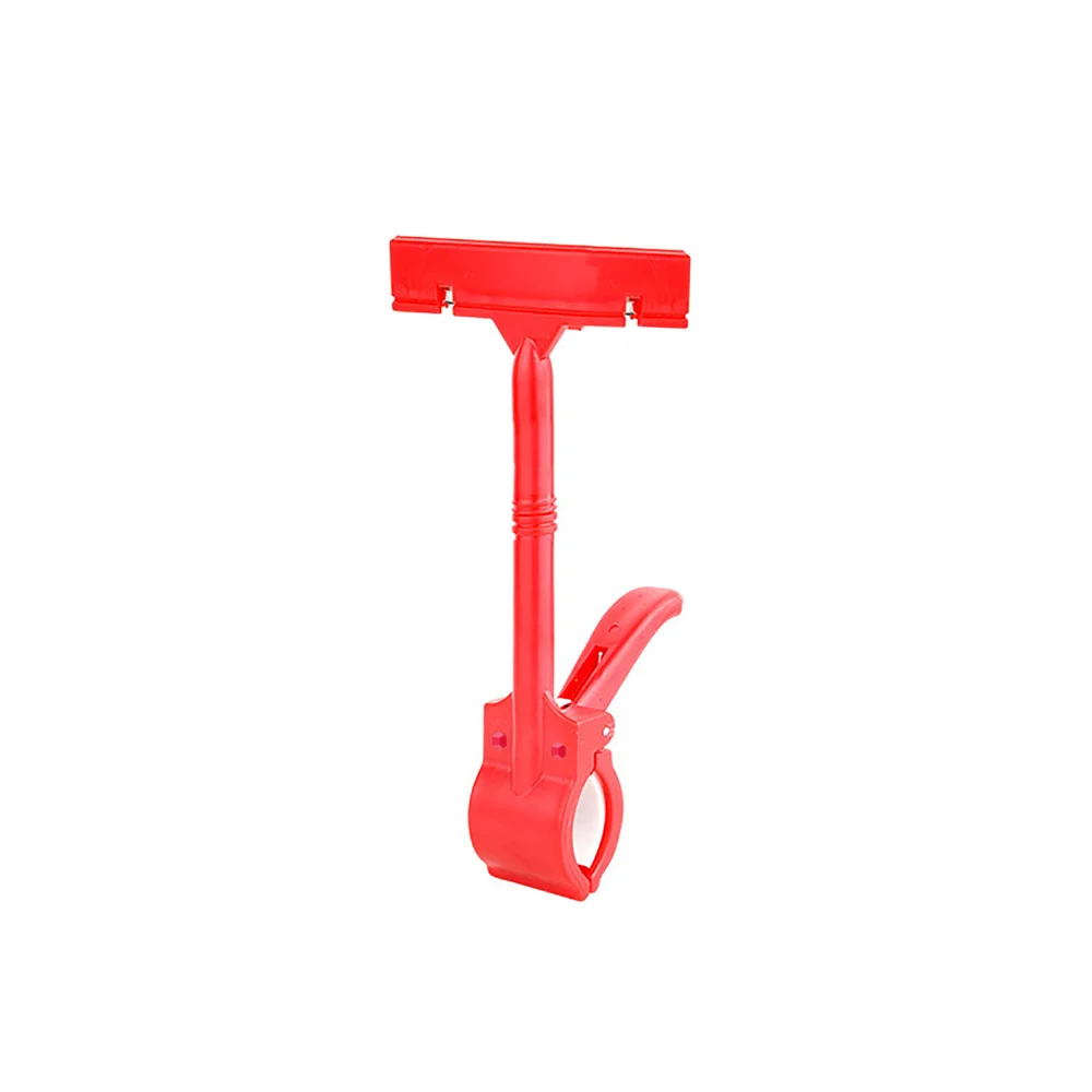 Price Display Clips Price Label Tag Holders Clothing Rack Signs Swivel Price Clips Rotatable On Holder Promotion Price Display