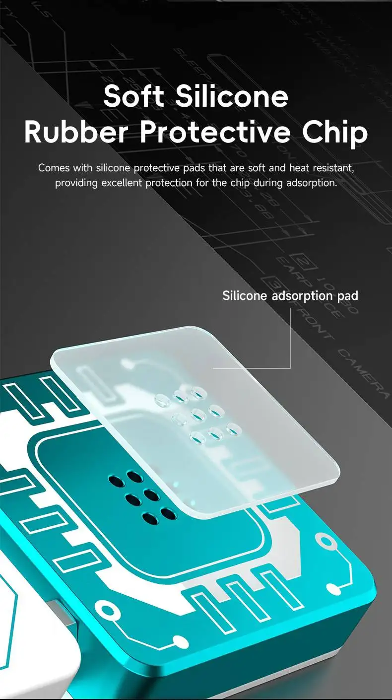 

UYUE U-001 Станция для удаления клея с чипов методом вакуумной адсорбции – Профессиональный инструмент для удаления клея с процессоров со стабильным всасыванием и точной очисткой