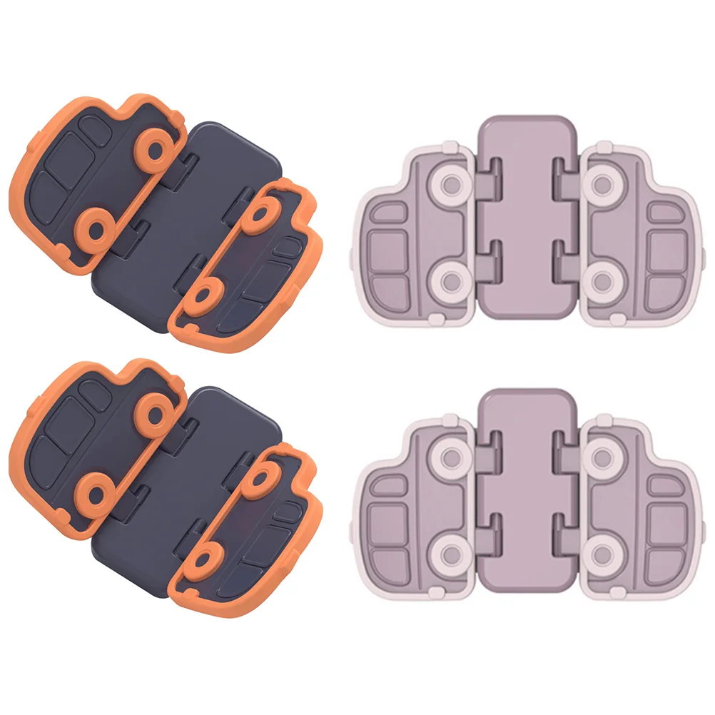 

4 Pcs Door Locks Security Window Protective Protection Buckle Sliding Baby Safety Frame