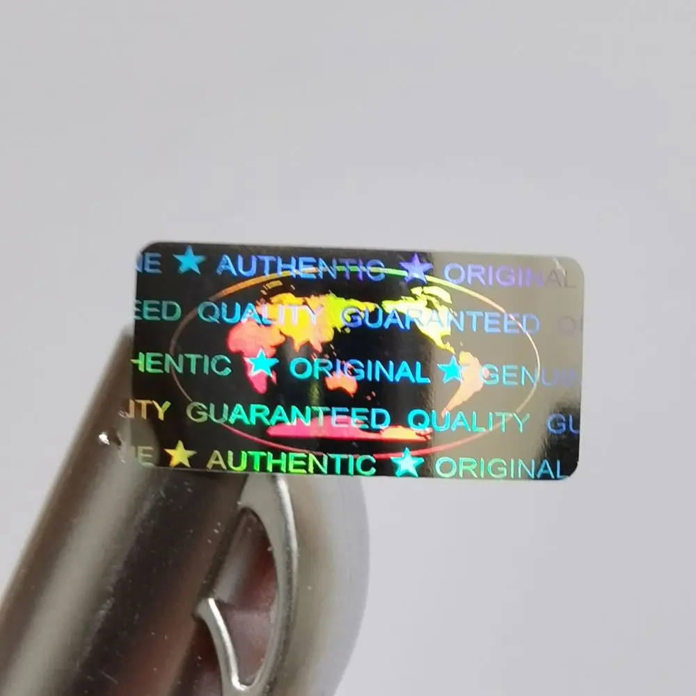 500pcs Holographic Security Sticker VOID Proof Left If Removed Warranty Seal Label