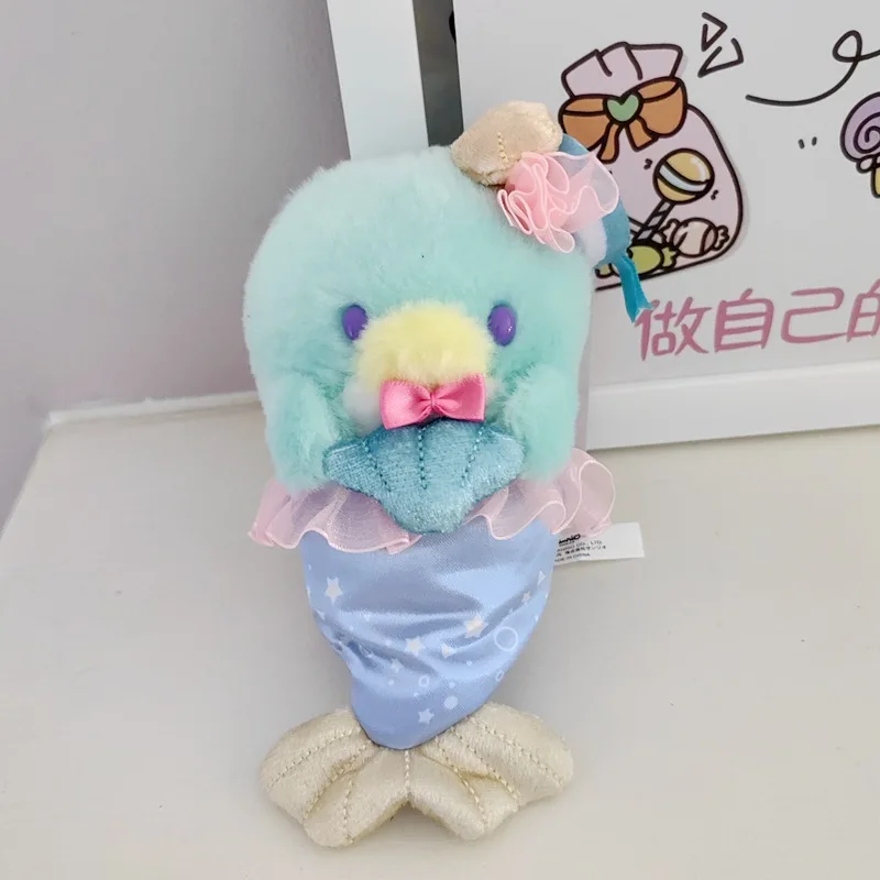 12Cm Sanrio Mermaid Schattige Kuromi Cinnamoroll Mijn Melodie Pochacco Kussen Pluche Speelgoed Plushie Knuffel Pop Voor Kinderen Cadeaus Verjaardag