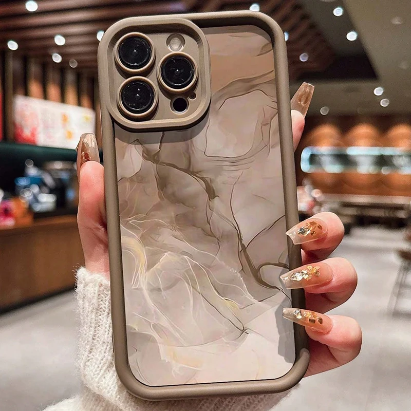 

Marble Texture Design Phone Case For Samsung Galaxy S25 S24 S23 Ultra S22 Plus S21 FE A16 A36 A56 A35 A55 A34 A54 A33 A53 Cover