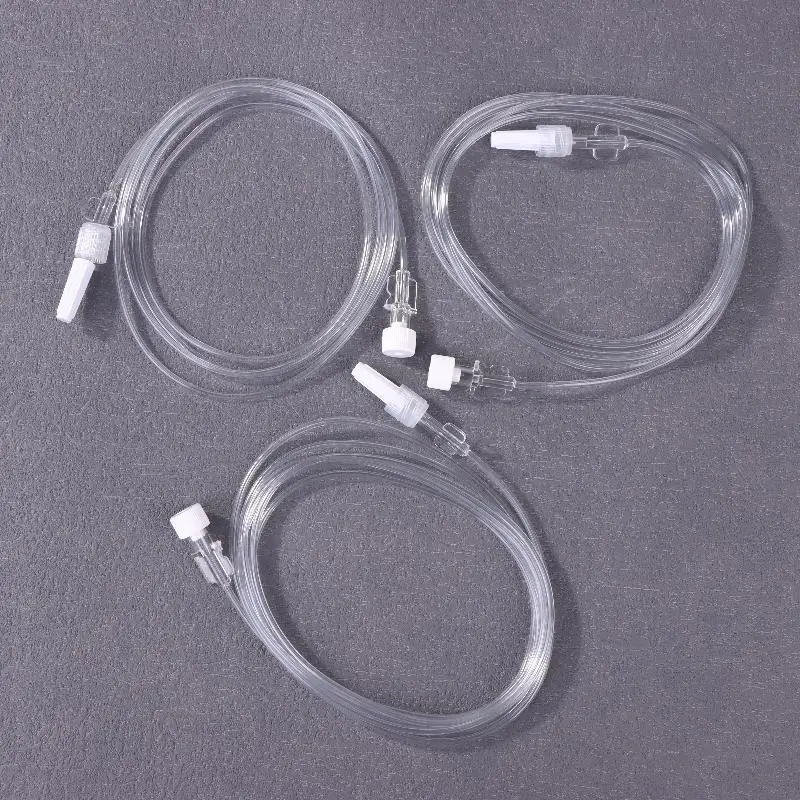 멸균 의료용 마이크로 펌프 연결 라인 일회용 IV 주입 연장 튜브 120/150/180CM 주사기용 - 의료용 등급