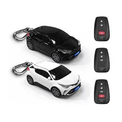 For Toyota CHR Key Cover Car Model Cover Key Box Protective Case Creative Surprise Gift Car Accessories Decoration Modification