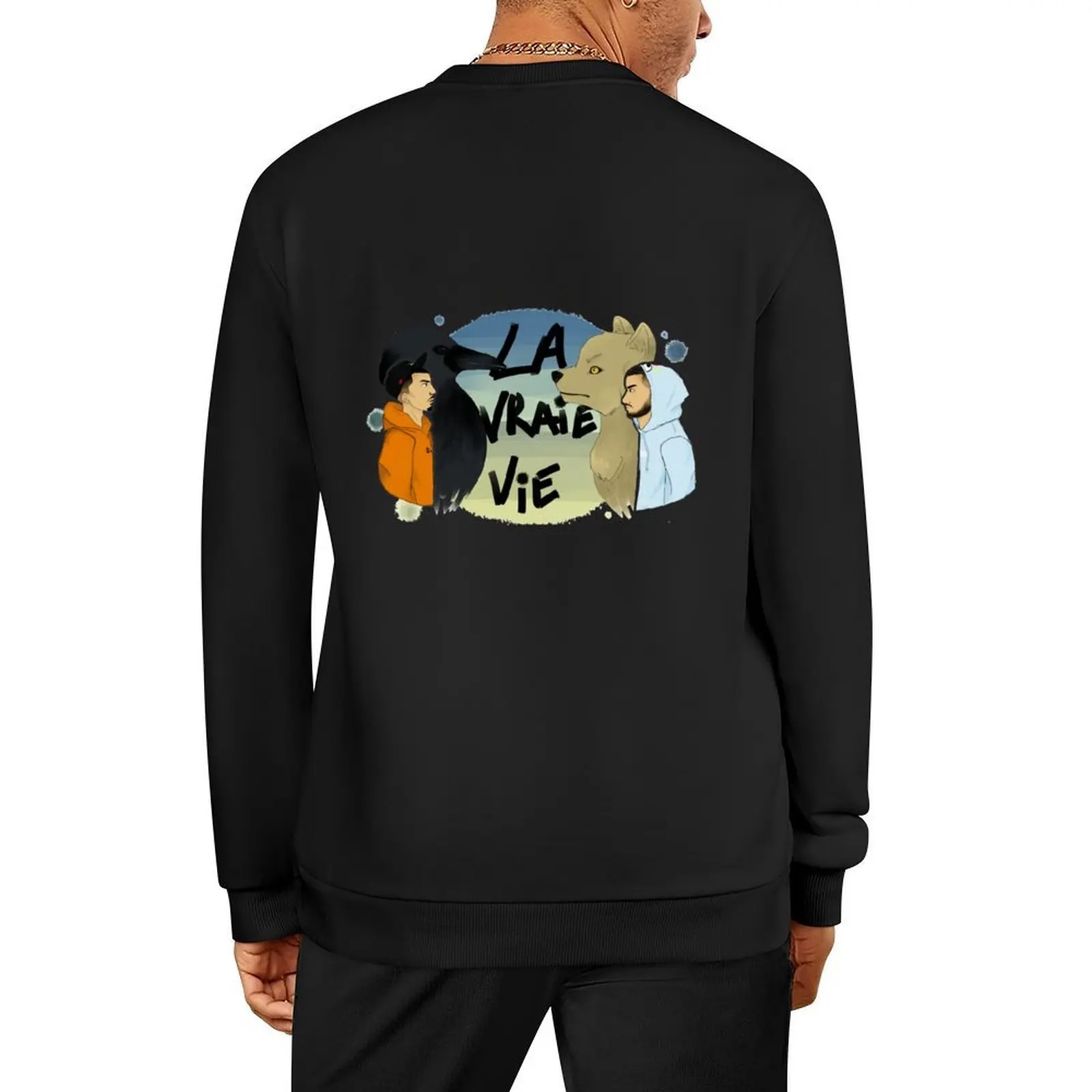 

THE TRUE LIFE - BIGFLO AND OLI Pullover korean style clothes graphic t shirts men winter clothes men's coat new sweatshirt