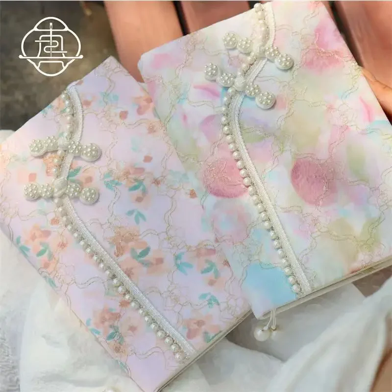 【Misty Rain】Original Handmade A5 A6 Notebook Covers Protector Book Sleeve Crafted Fabric Products Diary Cover，in Stock