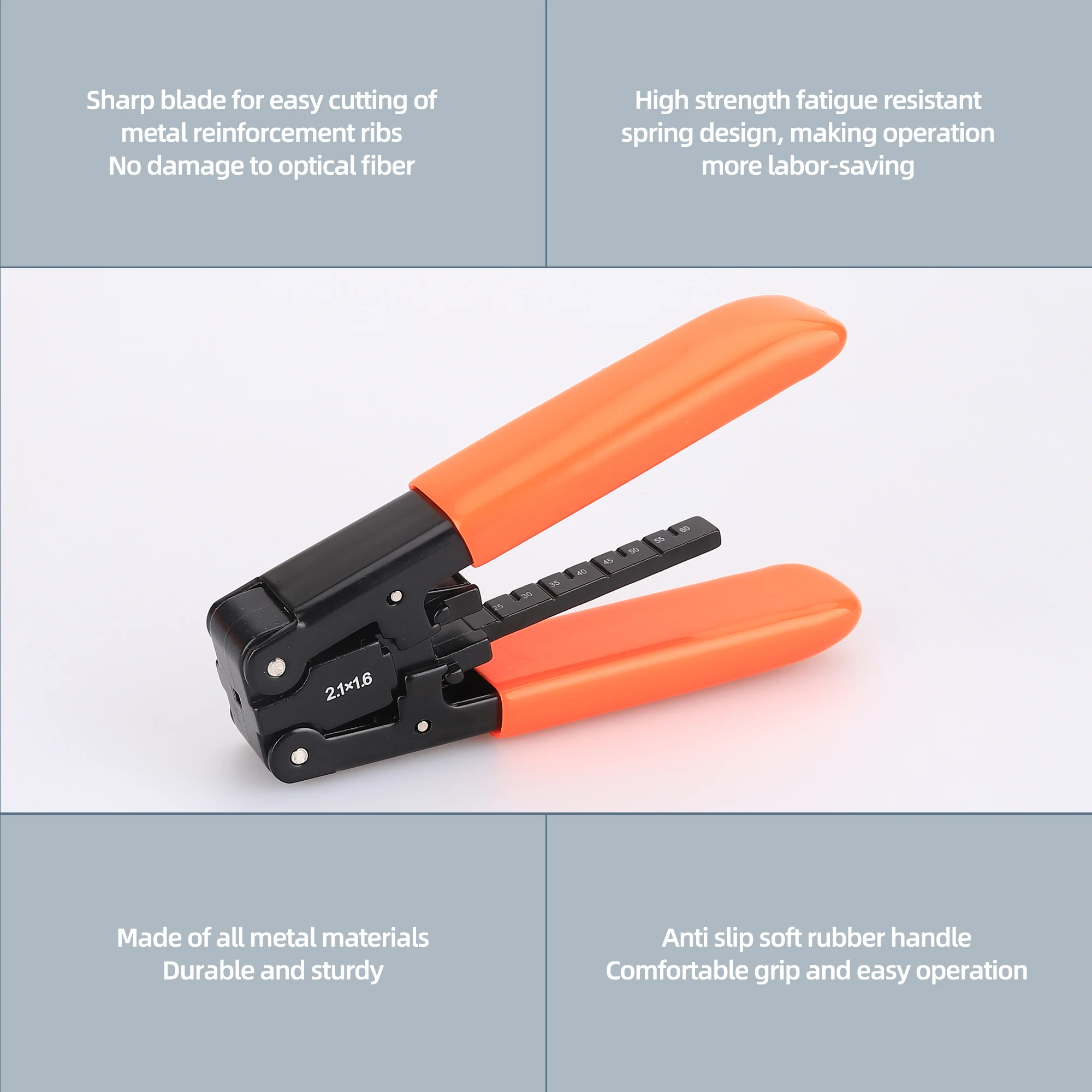 FTTH Engineering Specific Tool 5G Fiber Optic Cable Stripper Fiber Optic Stripper Fiber Optic Wire stripper