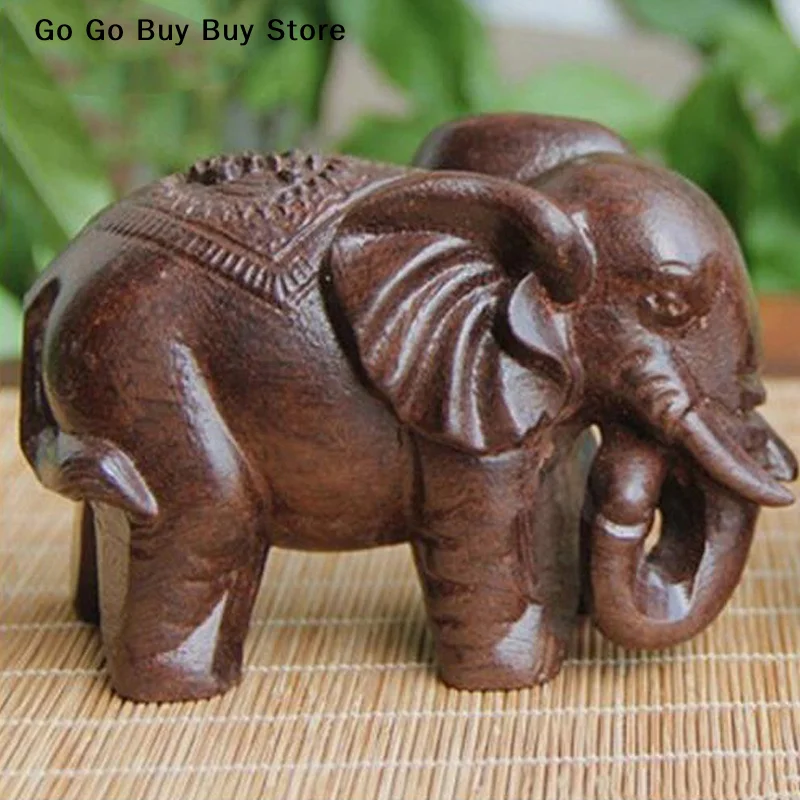 Home Office Image - 1 peça de estatueta de elefante