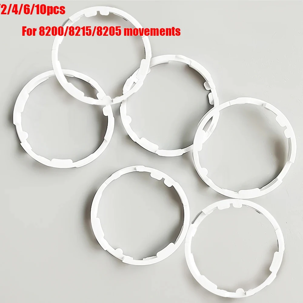 2/4/6/10 stücke Uhrwerk Spacer Ring Für 8200 8205 8215 Uhrwerk Ersatz Zubehör Uhr Spacer Ringe