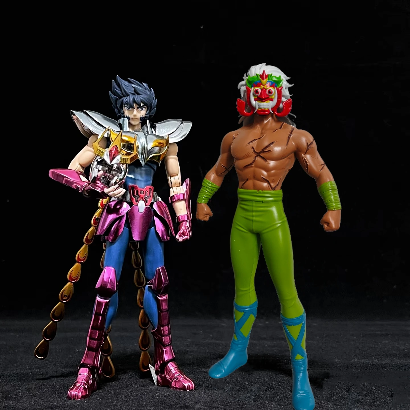 

Saint Seiya Ikki's Master Guilty Death Queen Island Master Guilty Статуя из смолы Модель игрушки