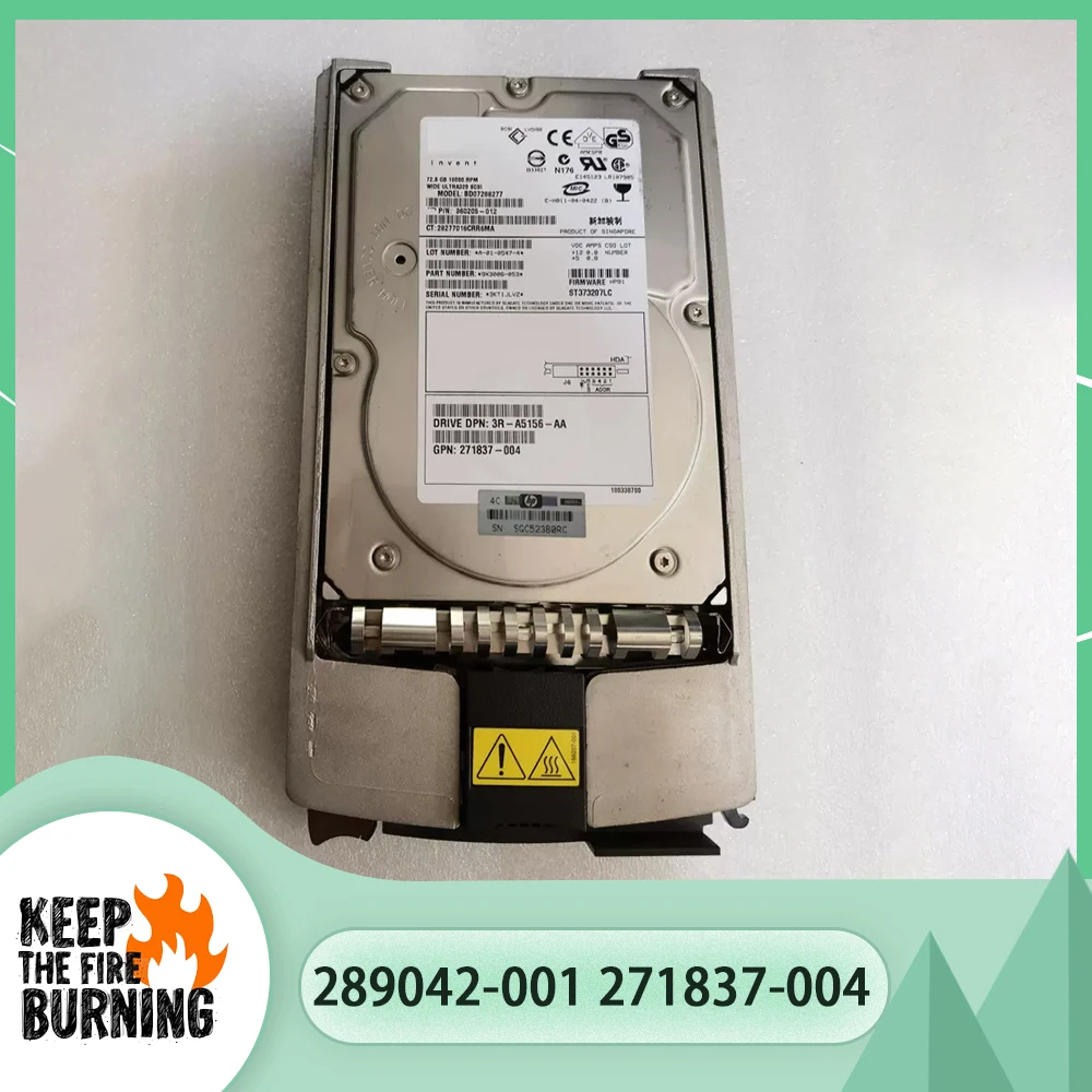 For HP 73G 10K 3.5'' SCSI 289042-001 271837-004 360205-012 Hard Disk