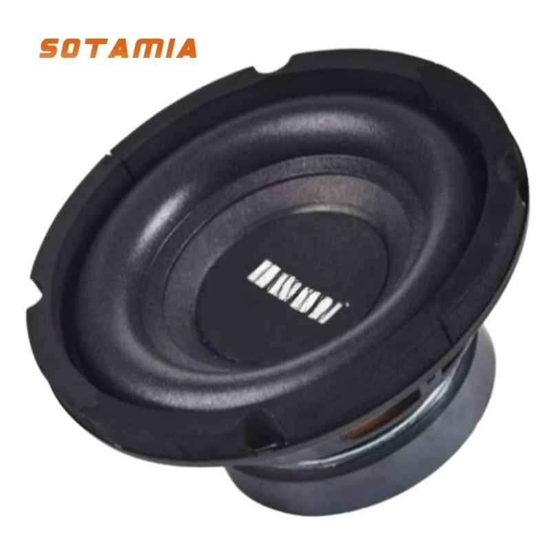 SOTAMIA 1 個 6.5 インチサブウーファーオーディオスピーカー 4 オーム 200 ワットバブルエッジロングストローク HIFI スピーカーサウンドホームシアタースピーカー