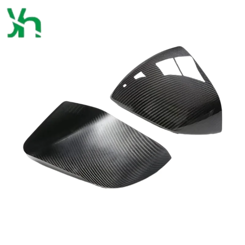 2015년 유럽형 카본 파이버 머스탱 범퍼 커버 장식, 고급 스테인리스 스틸 미러 커버 스티커에 적합