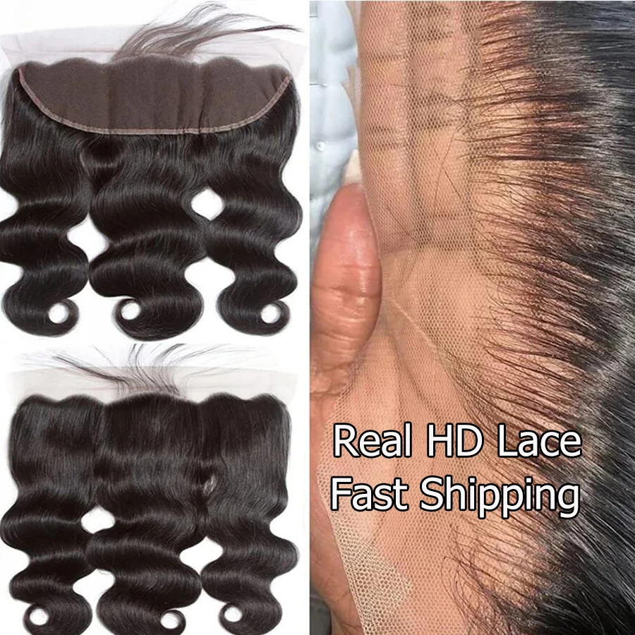 

Объемная волна 13X6 Кружева HD Застежка Предварительно выщипанная Швейцарская HD Прозрачная 13x4 Фронтальная часть Натуральный Черный 100% Натуральные человеческие волосы HD Кружевная передняя часть