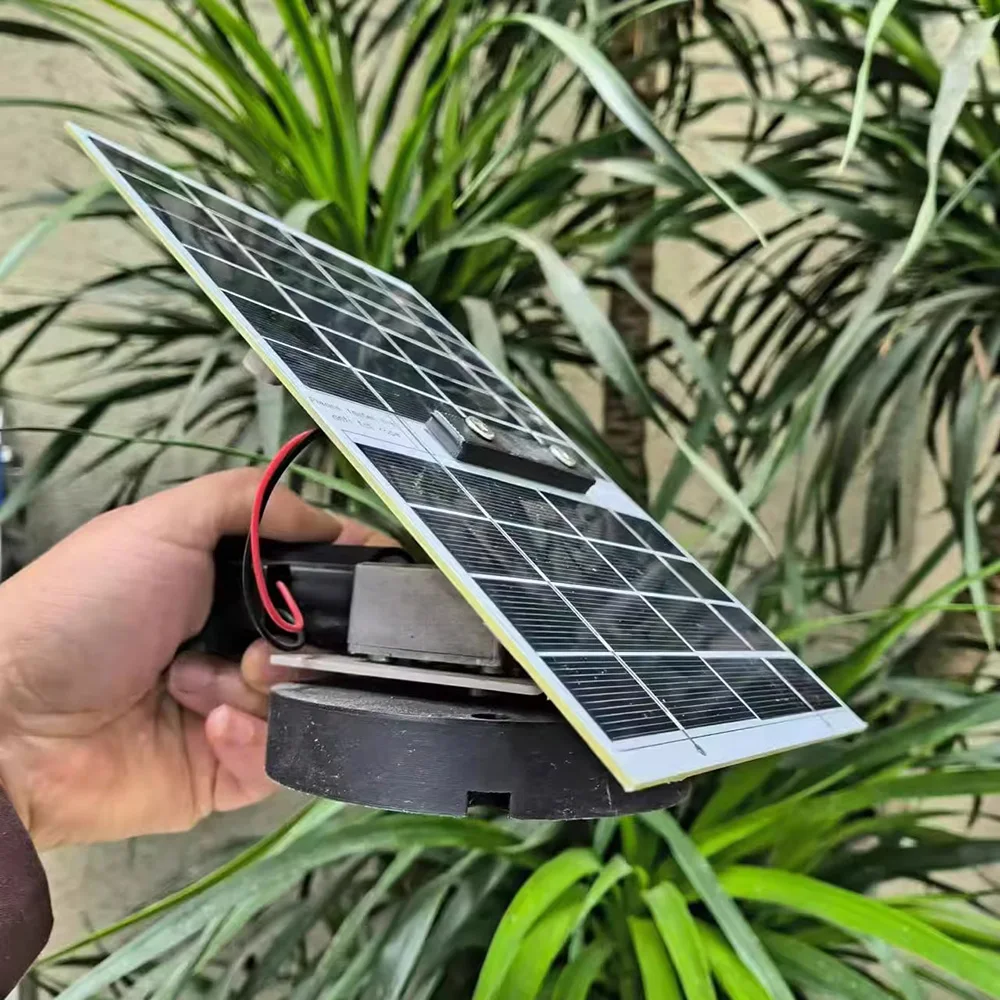 

Мобильное солнечное зарядное устройство автоматически отслеживае солнце DIY телефон USB зарядное устройство постоянного тока 5 В 300 мА