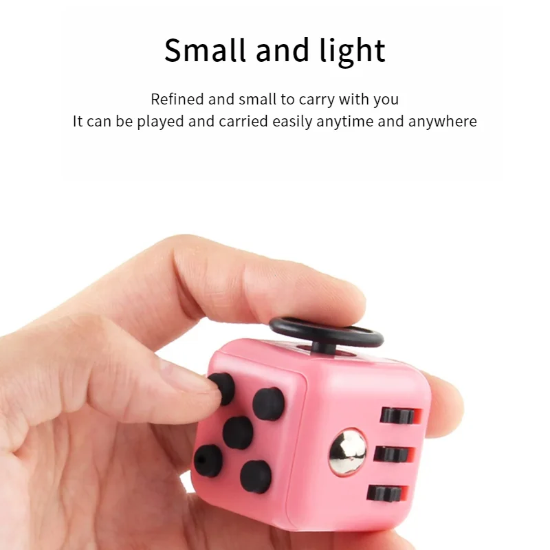 Fidget Cube Antistress Toys Hand Pinching Venting Anti Anxiety Games Kids Gift 6sided Playable Decompression Finger Tip Dice