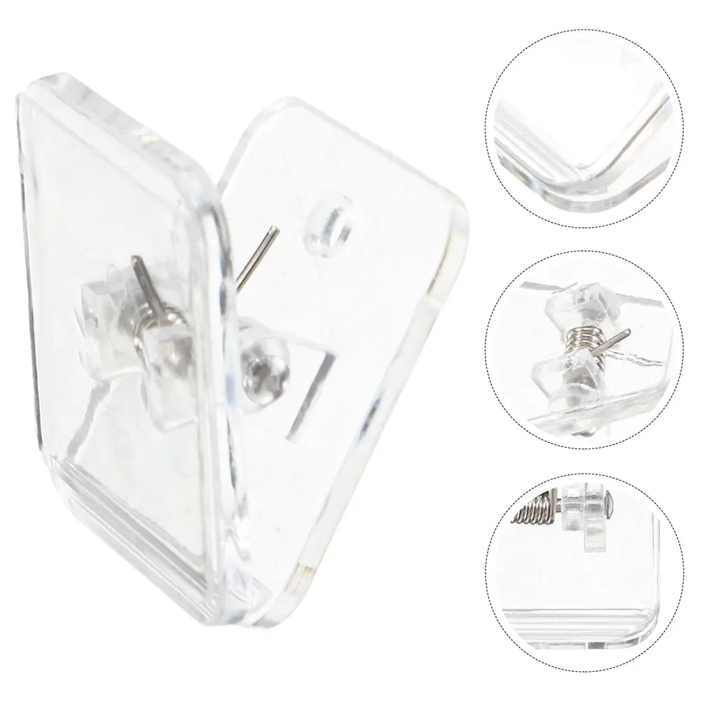 

8 Pcs Pee Pad Holder Dog Pads Clip Training Floor Protection Abs Wall Cat Toilet System