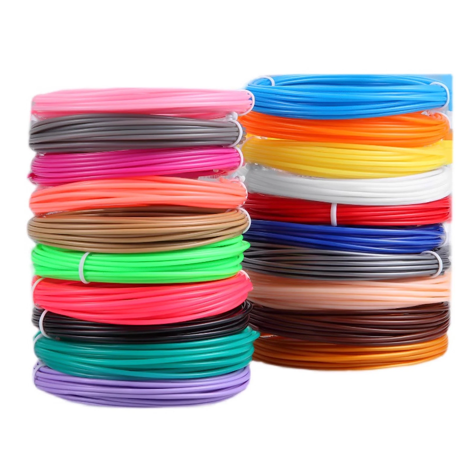 3D Pen Filament Refills 10/20 Colors PLA 5m Each Random Color 3D Pen Filament Refills 10/20 Colors