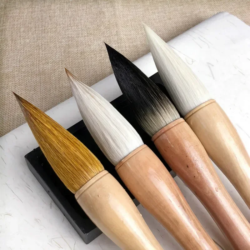 Large Chinese Traditional Brush Caligraphy Hopper-shaped Brush Landscape Painting Tinta China Writing Couplet Calligraphy Pen