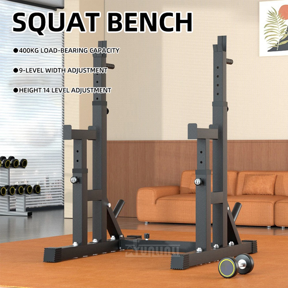 Rack para sentadillas y press de banca