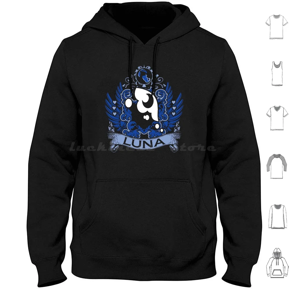 Luna-Limited Edition-V2 هوديي قطني بأكمام طويلة My Little Brony Bronies Pegasisters Mlp Friendship Is Magic Equestria Ponies