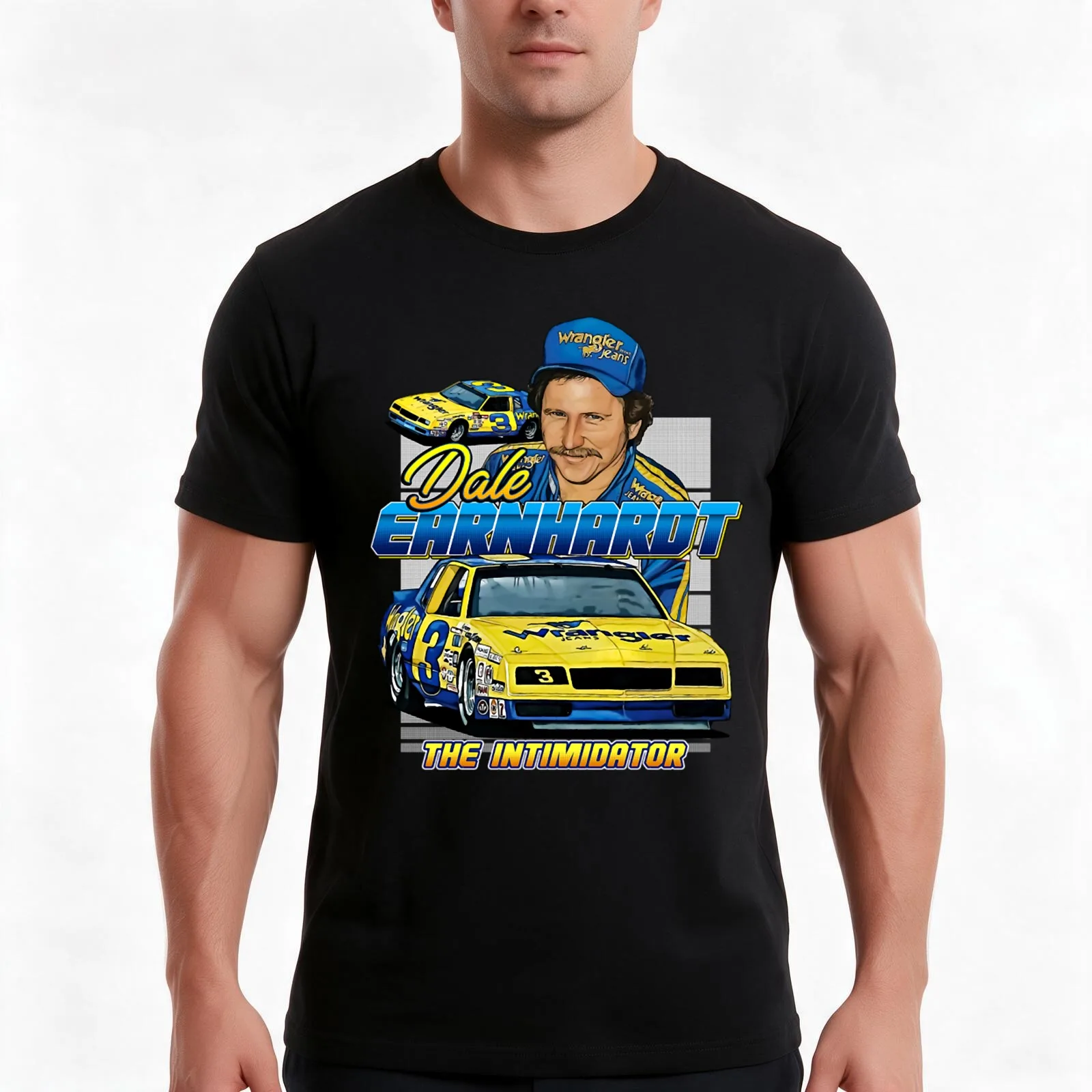 Dale sport Earnhardt - Ncd (21) T-Shirt, Summer Casual Cotton Tee, Oversized Streetwear Tops, Vintage Graphic Print, 100% Cotton