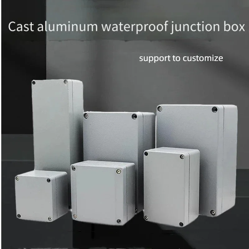 Outdoor Waterproof Cast Aluminum Explosion-Proof Junction Box with Hinges And Ears for Secure Electrical Connections