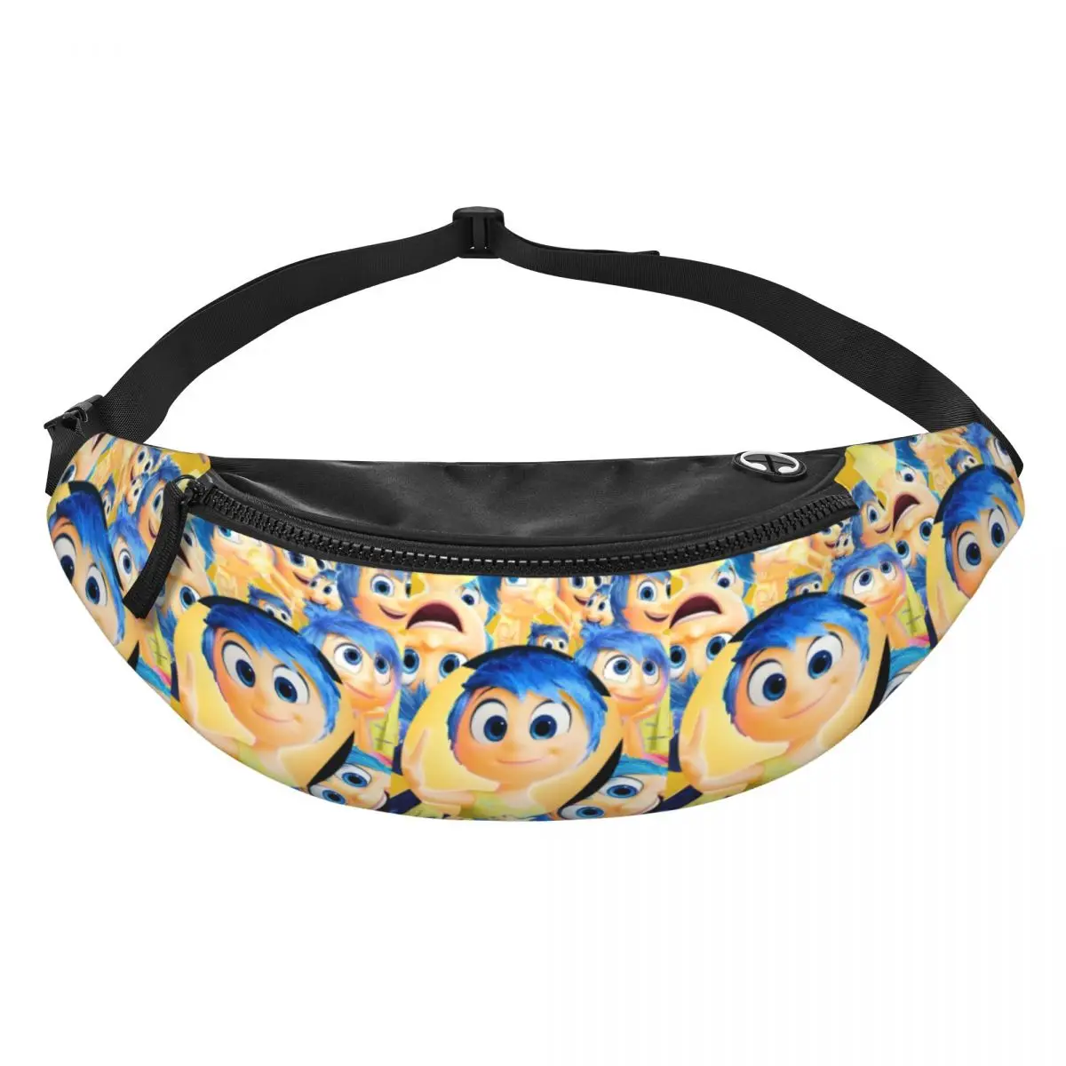 

Custom I-Insides Cartoon Out Fanny Pack for Men Women Cool Crossbody Waist Bag Travel Hiking Phone Money Pouch