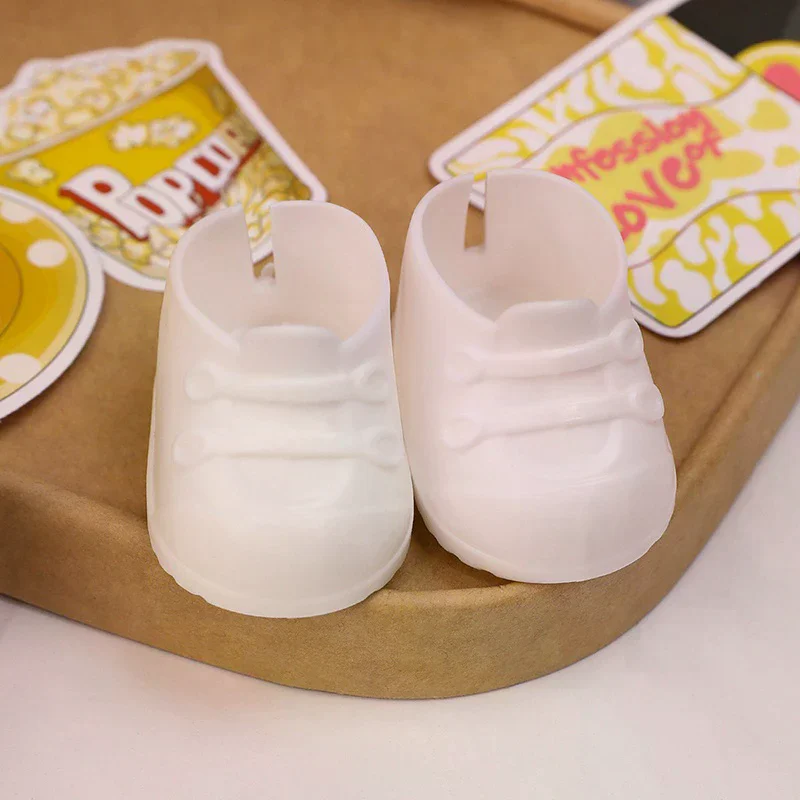

20cm Doll Shoes Plastic Mini Shoes For Dolls Mini Finger Shoes Clothing Accessory For 7.87 Inch Dolls Accessories