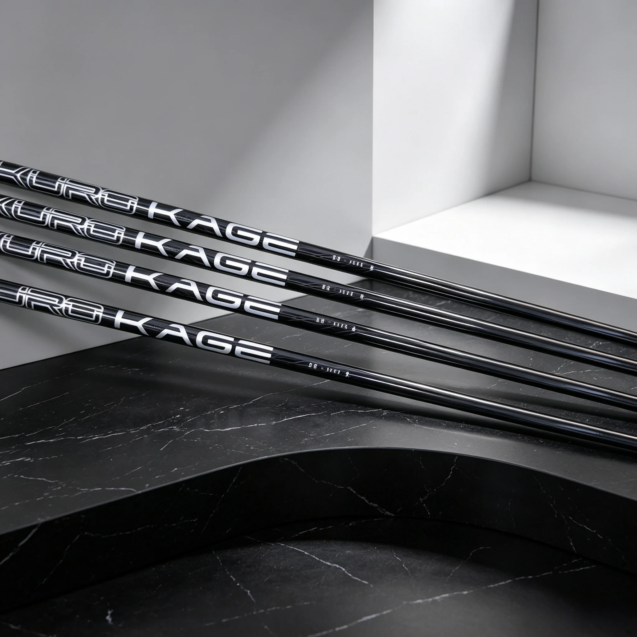 New Model 55-Level Carbon Golf Club Shaft, 45inch Standard Length, Made of High-Density Carbon Fiber Material, Flexible and Durable, Not Easily Deformed, Optimizes Swing Performance, Wide Compatibility, Fully Equipped with Adapter and Non-Slip Grip