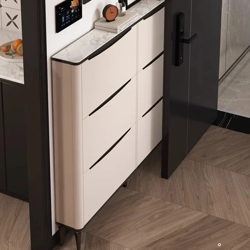 

Creative Luxury Shoe Rack Design Space Saving Hallway Organizer Display Cheap Shoe Rack Narrow Vertical Zapatero Salon Furniture