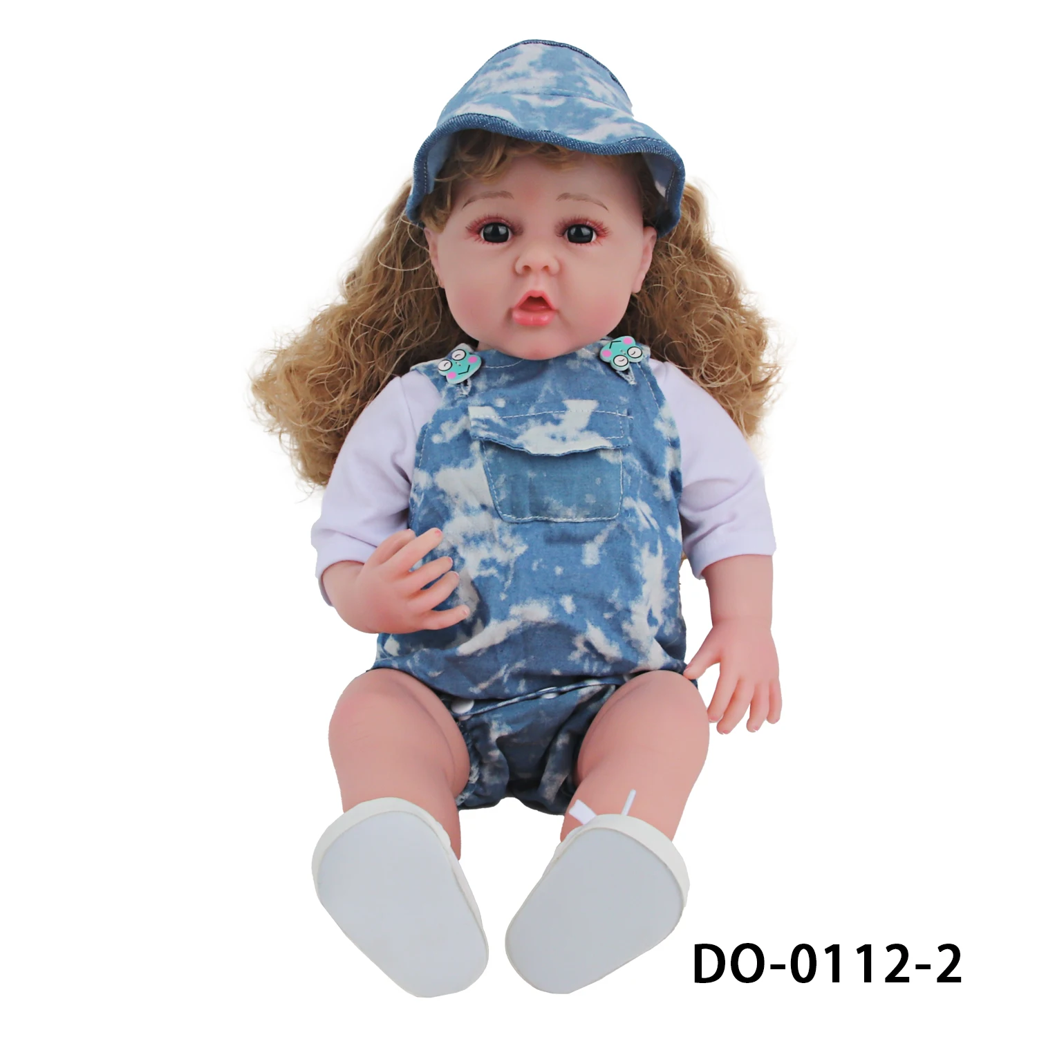 55CM Reborn Girl Dolls With Clothes Shoes Dress Soft Body High-quanlity 22 Inches Baby New Born Girl Dolls Toy Kids' Best Gift