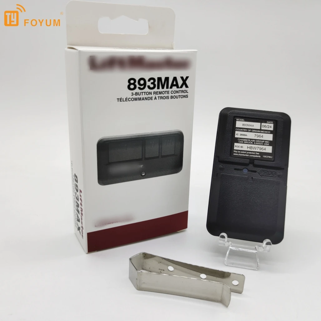 Wholesale 893MAX Remote Garage Door Opener New Universal For Chamberlain Liftmaster Craftsman