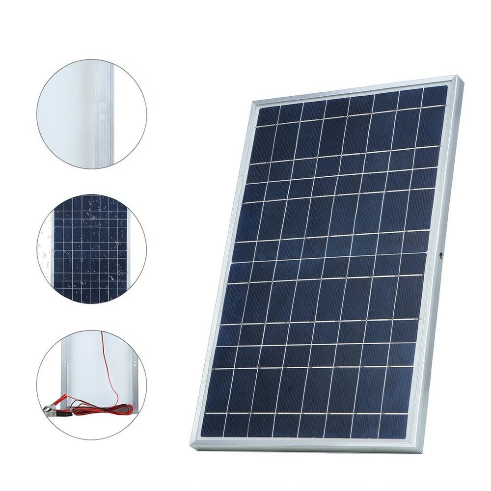Monocrystalline Solar Panel 10W Set With Controller 3M Connector Cable Portable Power Supply For Outdoor Camping RV