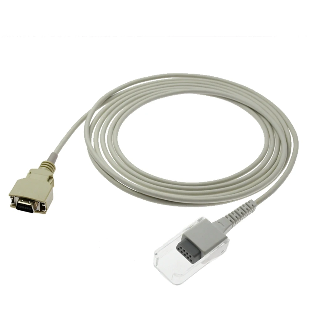 

EX-A08 Compatible SPO2 sensor adapter extension cable 2.1M, GE,PRO1000, NELCOR module for patient monitor accessori