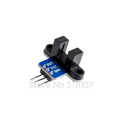 5PCS/LOT  Digital IR Infrared Slotted Optical Speed Measuring Sensor Detection Optocoupler Module for Smart Car Motor Test