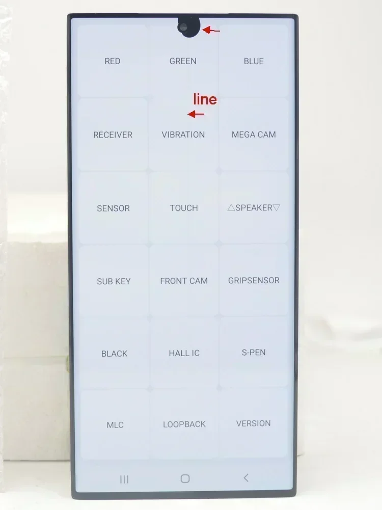 Écran AMOLED S23 Ultra pour Samsung Galaxy S23 Ultra SM-S918B S918B/DS Écran LCD Remplacement de l\'assemblage de l\'écran tactile numérique.