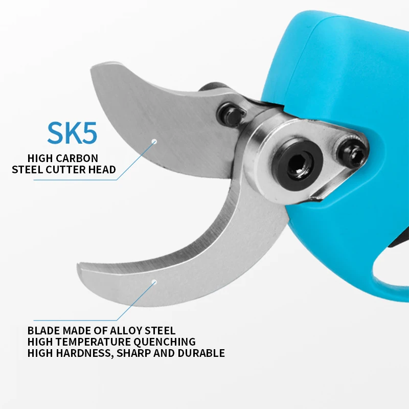

21V Cordless Lithium-ion Progressive Pruning Shear Efficient scissors Bonsai Electric Tree Branches garden tools SC-8605